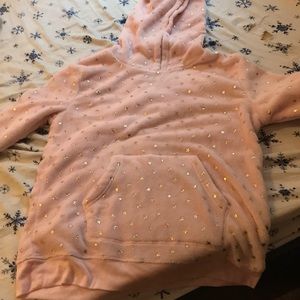Pink and gold star sweater